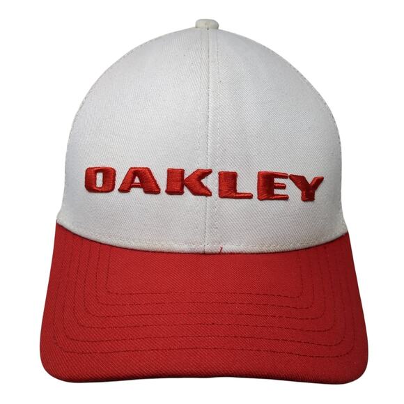 Oakley Snapback Trucker Hat Multicolor One Size Adjustable Embroidered 6 Panel - Picture 1 of 9